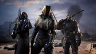 Imagery depicting a player squad in Outriders (Image via Square Enix)